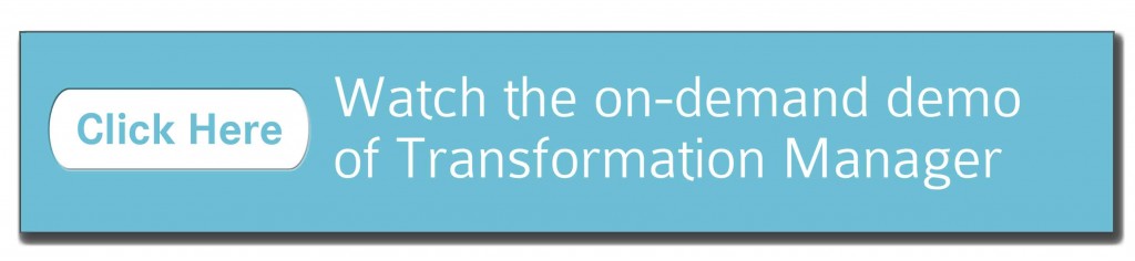 Transformation Manager data migration software - On Demand Demo